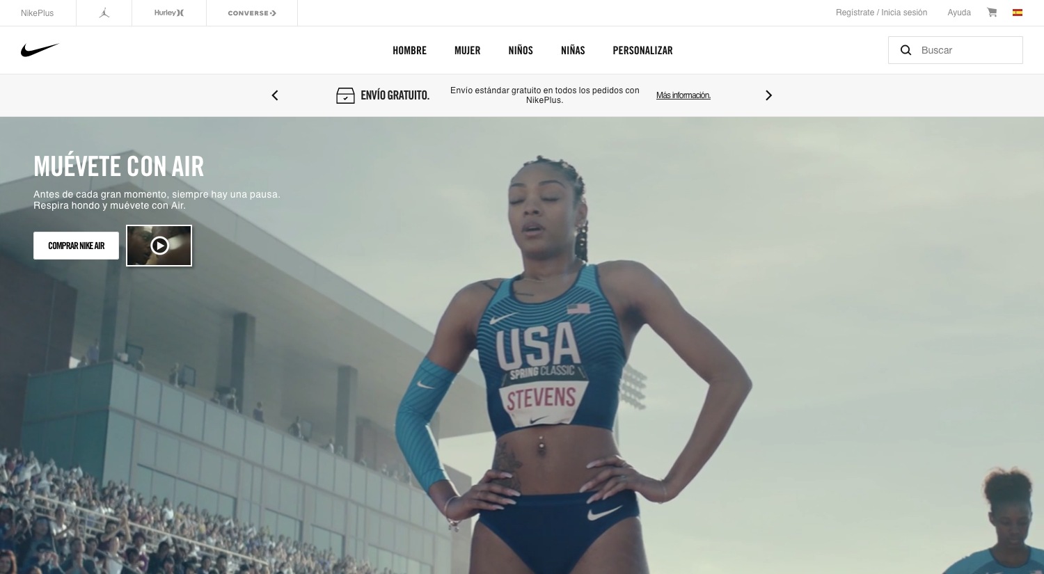 Proceso de compra en un e-commerce