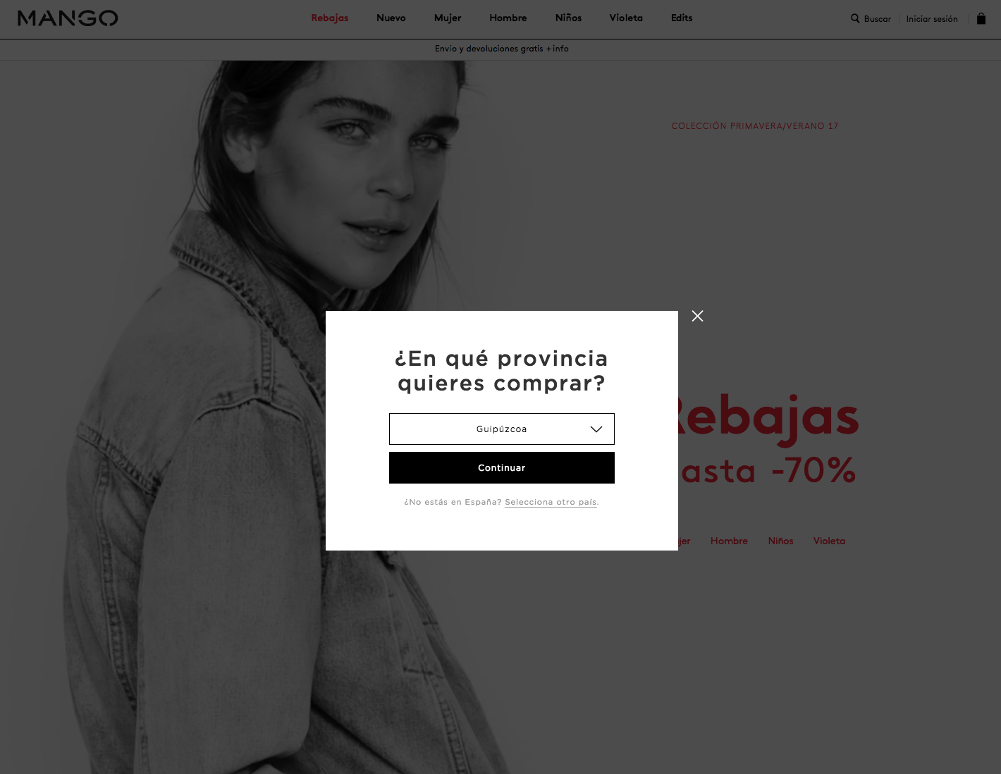Personalización de la experiencia