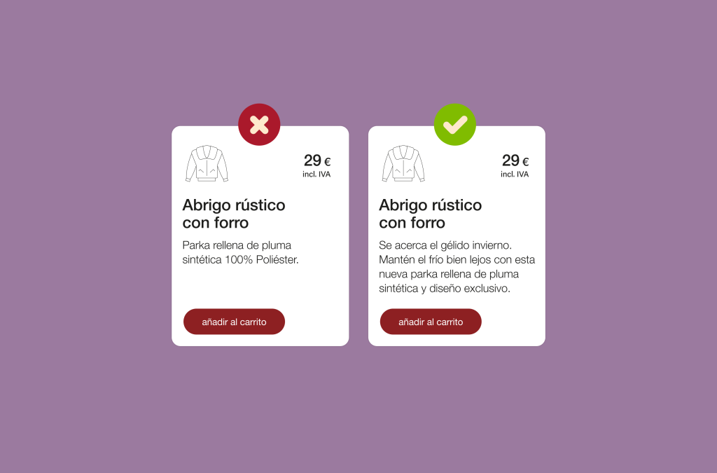Copywriting: cómo aplicarlo a las fichas de producto para mejorar tus ventas
