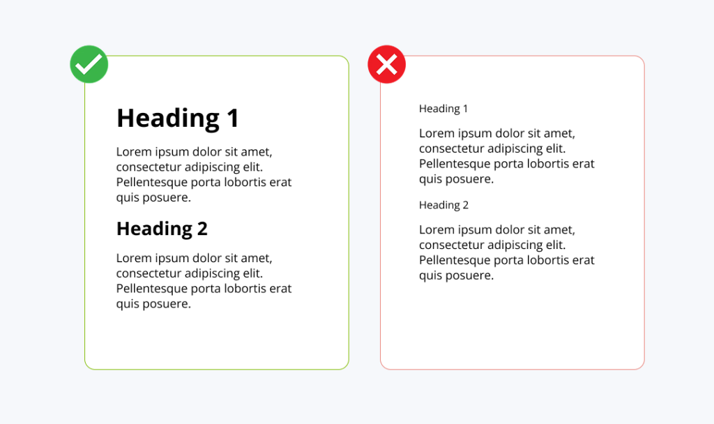 Imagen sobre cómo mejorar los títulos de nuestra web para mejorar la accesabilidad y la UX | woko, the behavioral lab